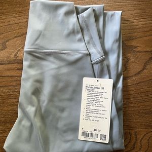 Lululemon Wunder Under 28” Chambray size 6 NWT